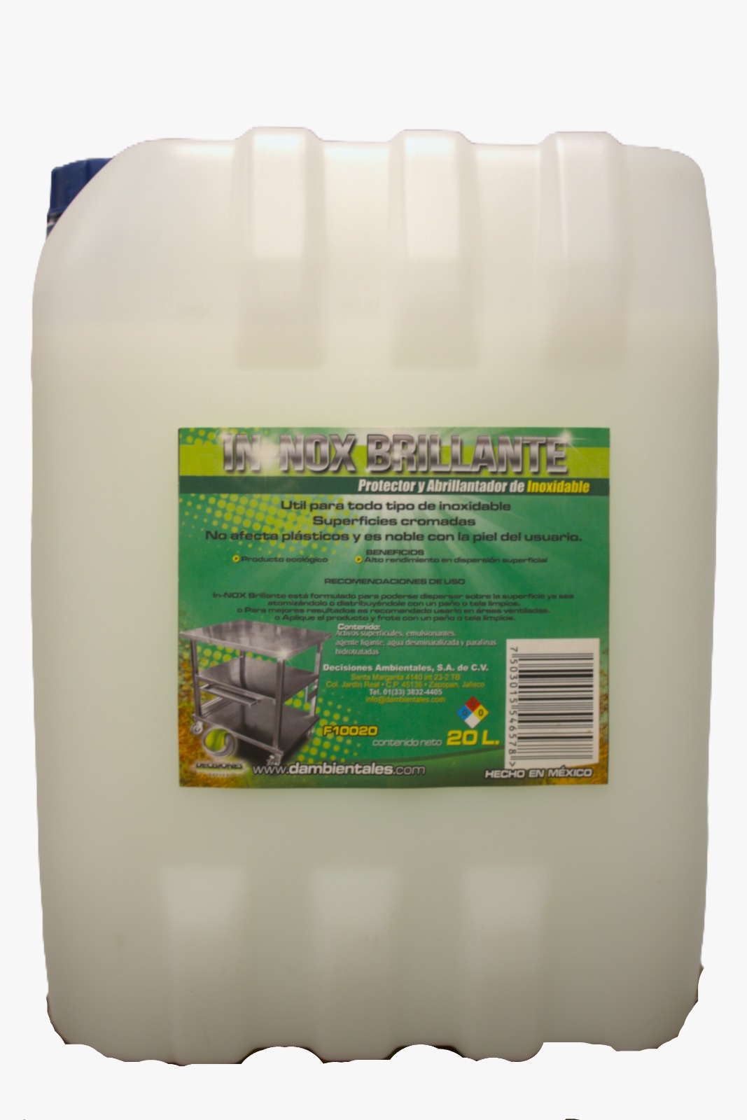 In-nox brillante 20 litros